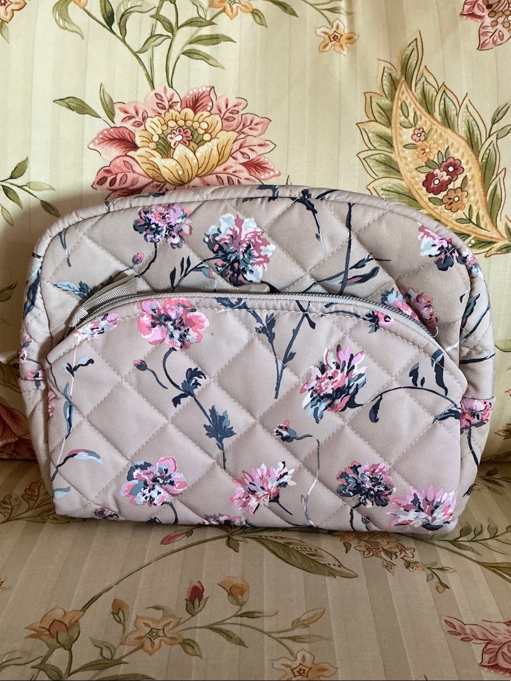 Vera Bradley Performance Twill Cosmetic Bag NEW